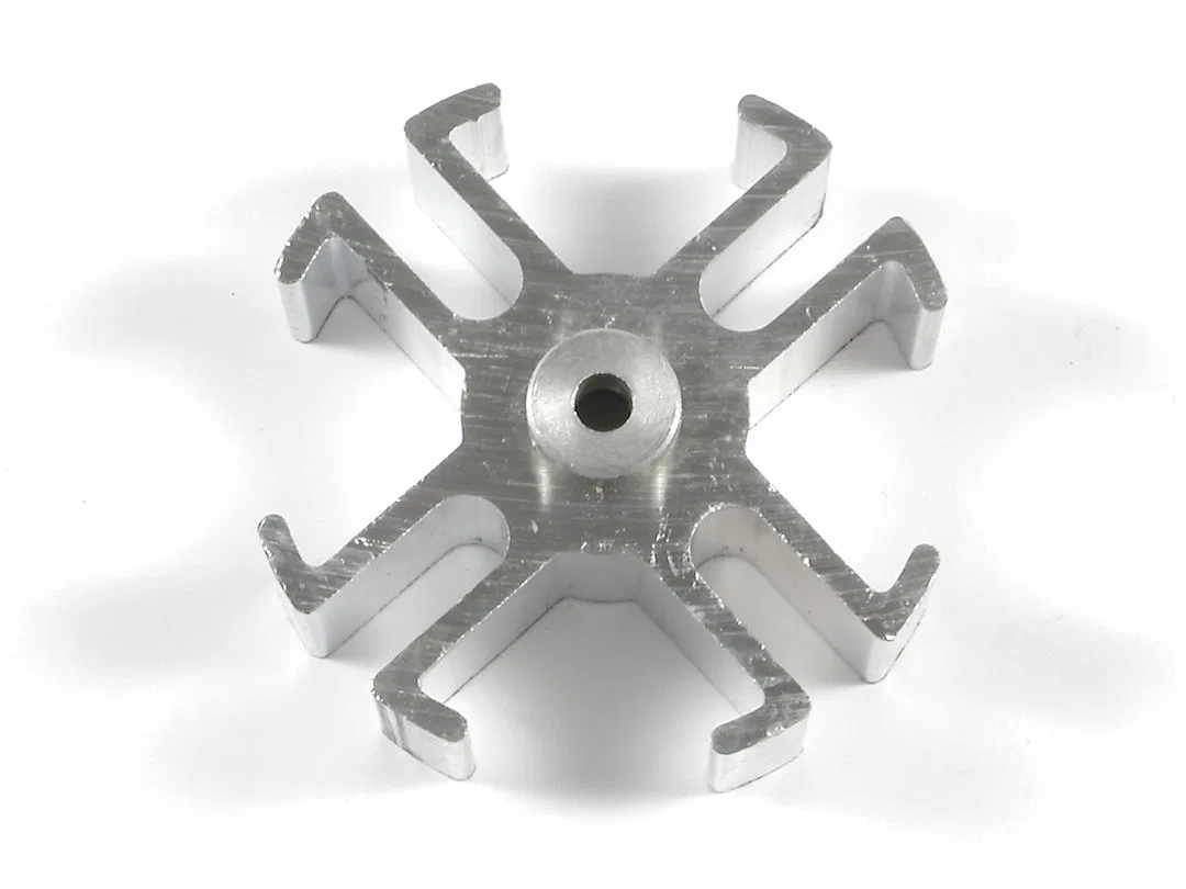 2392 – MR GASKET Cooling Fan Spacer, 1 Inch Thick Natural Aluminum With Spacer/ Washers/ Bolts